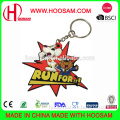 Fancy Keychain, Made of Soft PVC, Customized Designs Accepted